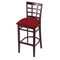Holland Bar Stool Co 25" Counter Stool, Dark Cherry Finish, Graph Ruby Seat 313025DC016 - alternate 1